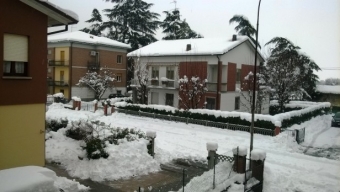 Neve del 5/6 Febbraio 2015 a Rivalta