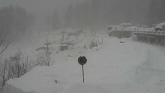 Appennino settentrionale sotto la neve, la mattina del 6 Febbraio 2015