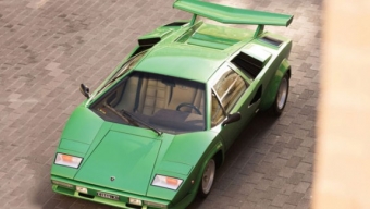 All’asta una Lamborghini Countach verde “Hulk” del 1981