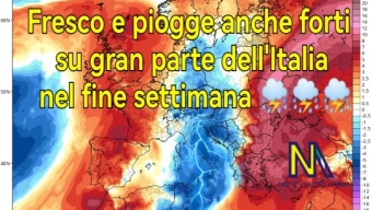 Tempesta equinoziale in arrivo sull’Italia