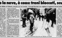 Foto storiche della neve a Roma Gennaio 1985