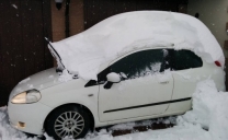 5-6 Febbraio 2015, quasi un metro di neve a Cuneo