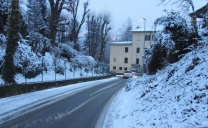 Nevicata del 29 Gennaio 2015 tra Lentate e Copreno in provincia di Monza