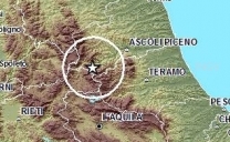 Teramo, 9 scosse di terremoto in 17 minuti