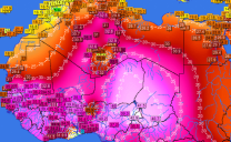 Caldo Eccezionale nell’Africa Centrale
