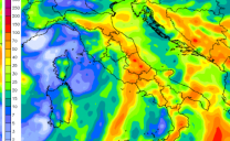 Tanta pioggia in arrivo in Italia questa settimana