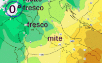 FREDDO e CALDO: giovedì 21 entra l’isoterma di zero gradi sul basso Piemonte, sud altro pianeta…