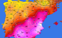 Mai così caldo in maggio in Europa: i numeri definitivi dello strabiliante 14 maggio in Spagna