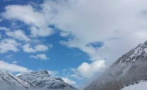 Scatti fotografici della neve di oggi 15 Ottobre 2015 a Livigno