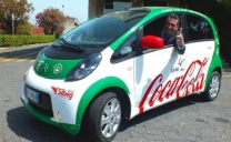 Flotta auto elettriche per imbottigliatore Coca Cola Sicilia