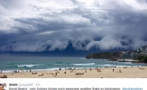 Nubi record su Sydney, la tempesta spopola sul web
