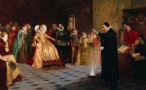 I Raggi X svelano misteriosi teschi nascosti in un Quadro con John Dee e la Regina Elisabetta I