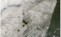 Misteriose “nubi perforate” fanno la loro comparsa nei cieli di Louisiana e Mississippi (USA)