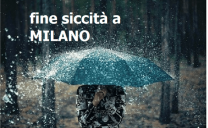 Milano città 4°giorno di fila con pioggia, temperature soprazero