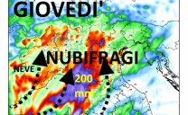 L’ora del maltempo e dei nubifragi, nucleo artico al nord, con freddo e instabilità, nubifragi giovedì su Liguria e Versilia