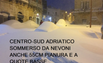 Sud Italia Neve Record, anche 55cm in pianura, il Nord addirittura a secco con siccità