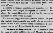 Freddo e Inondazione in Borgo Dora a Torino il 10 Gennaio 1868