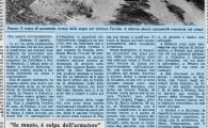 13 agosto 1976 allagamenti e frane sul litorale adriatico