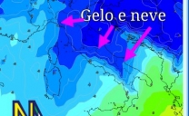 Prossima settimana fredda e occasionalmente nevosa sull’Italia.