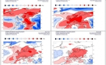 Clima meno freddo del normale nei prossimi 30 giorni su gran parte dell’Europa?