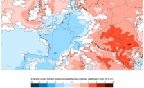 La tendenza meteo del modello di previsione europeo per le prossime 4 settimane.