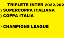 TRIPLETE DI COPPE INTER 2022-2023