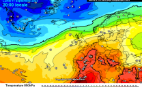 Forte alta pressione sub-tropicale Europa.