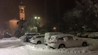 Tanta neve anche a Brinzio in provincia di Varese 21 Gennaio 2015