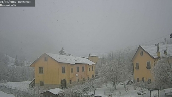 Nevicata a Masone in Provincia di Genova 21 Gennaio 2015