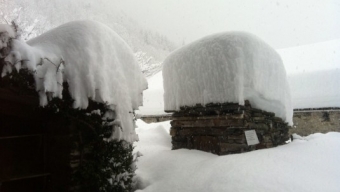 Nevicata del 14-15 Febbraio 2015 ad’Alagna Valsesia
