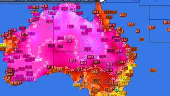 Caldo Eccezionale in Australia
