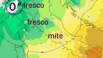 FREDDO e CALDO: giovedì 21 entra l’isoterma di zero gradi sul basso Piemonte, sud altro pianeta…