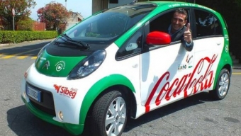 Sibeg (Coca Cola), in Sicilia 100 auto elettriche venditori