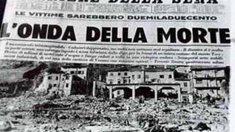 9 Ottobre 1963 La Catastrofe del Vajont