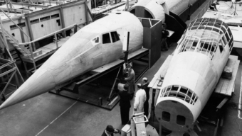 14 Fotografie anni ’60 mostrano la nascita del Concorde