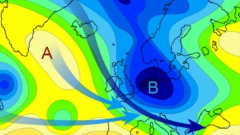 Allerta Meteo, la “Tempesta Polare” del 25 Aprile investe l’Europa e si muove verso l’Italia