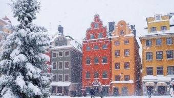 Stoccolma, E’ Meteo Record, Mercoledì La Maggiore Nevicata Di Novembre Da 111 Anni !!!