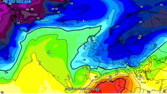 Evoluzione shock: aria fredda, invernale, verso molte aree europee!