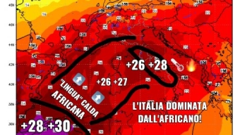 Previsioni 02/08/17. Il caldo africano ha deciso di fare sul serio, temperature over 40°C in molte località italiane! I dettagli