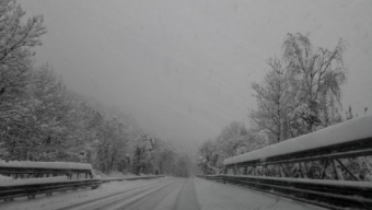 Abbondante nevicata a Chiomonte
