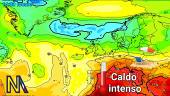 Nel fine settimana nuova incursione dell’alta pressione nord africana sull’Italia.