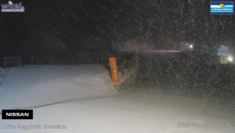 Arrivata la neve in provincia di Isernia
