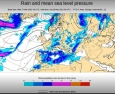 Vortice depressionario in arrivo sull’Italia: Freddo/vento/pioggia/neve a quote basse🌨️