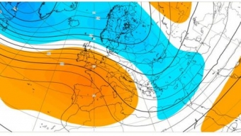 Graduale aumento termico e tempo più stabile sull’Italia dalla prossima settimana a partire dalle regioni occidentali.