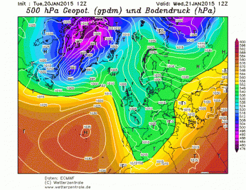 21 GENNAIO 2015 PREVISIONI METEO