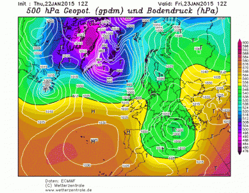 23 GENNAIO 2015 PREVISIONI METEO