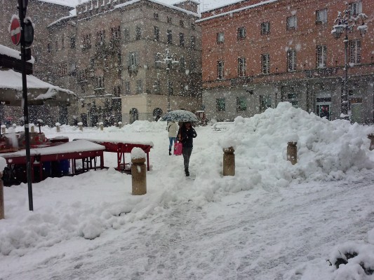 Parma, Nevicata 6 Febbraio 2015