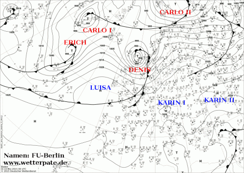 10 MARZO 2015 PREVISIONI METEO