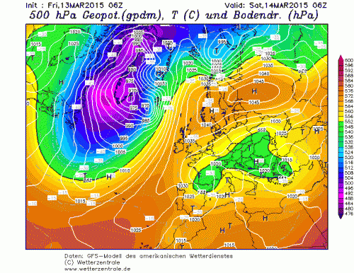 13 MARZO 2015 PREVISIONI METEO