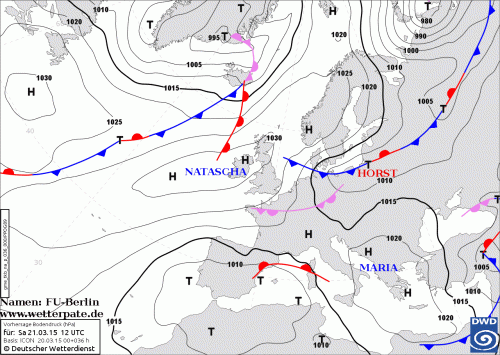 20 MARZO 2015 PREVISIONI METEO